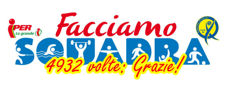 Facciamo squadra Iper Rubicone In Volley - Grazie intro