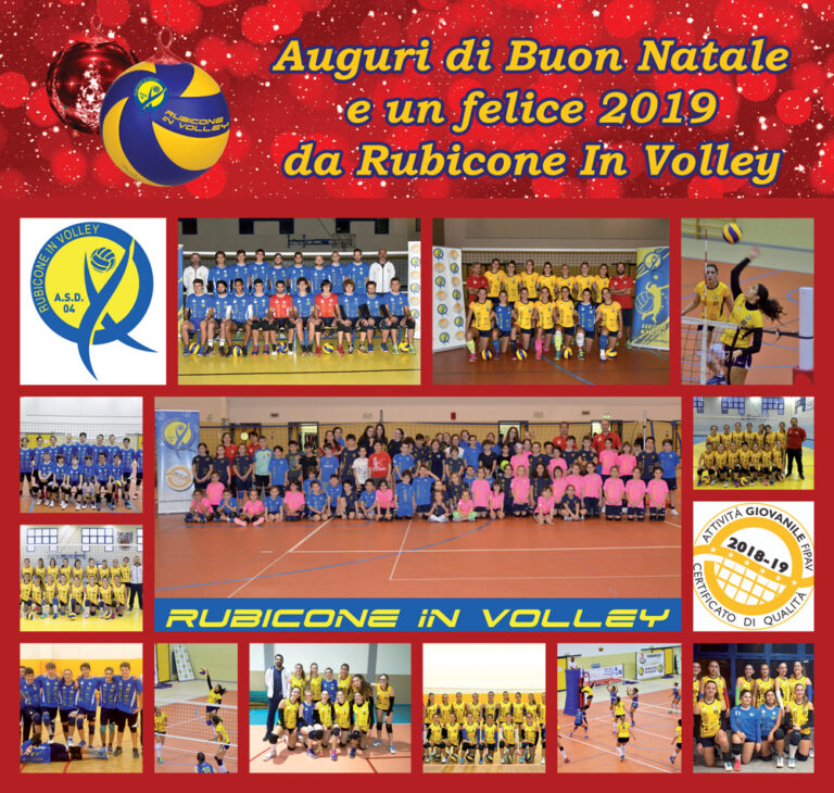 Rubicone In Volley - buone feste 2018