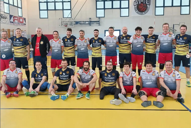 Il Sitting Volley ha fatto tappa a San Mauro Pascoli