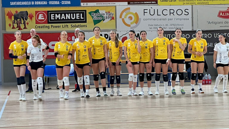 CF: Gialloblu non all'altezza di Projet System Rimini