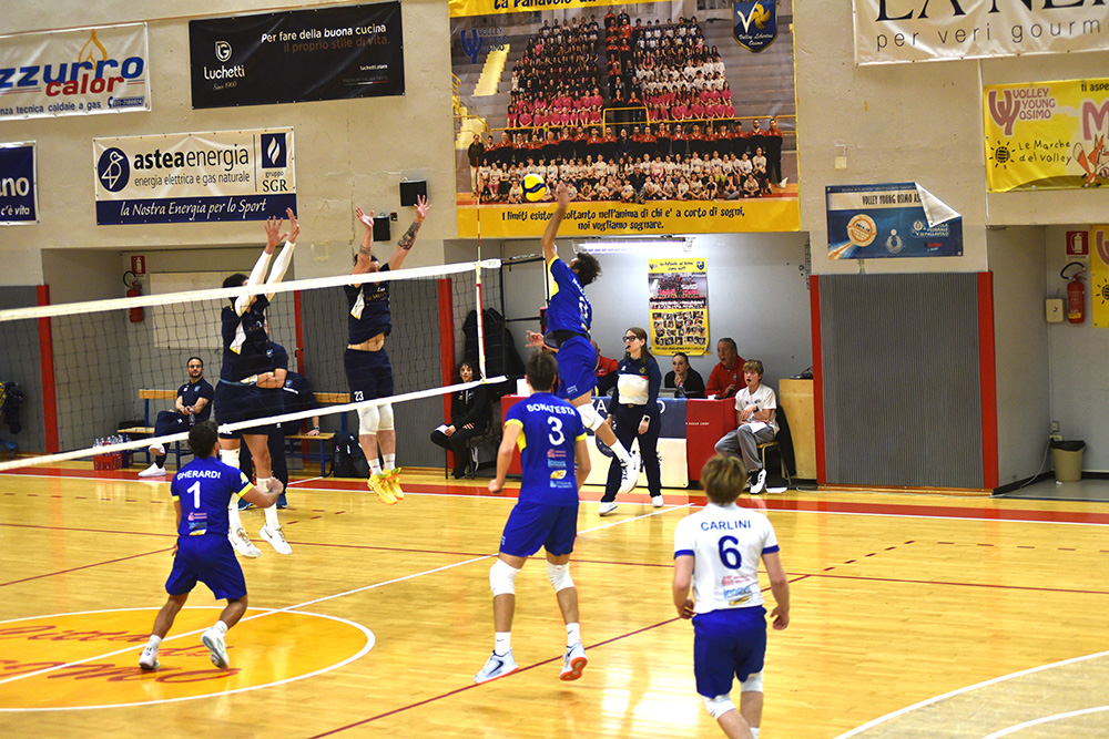 La Nef Re Salmone vs Rubicone In Volley