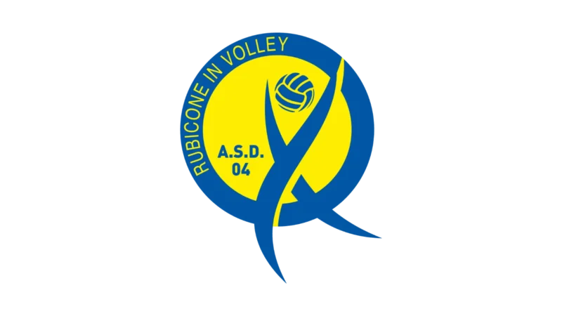 Logo home page rubicone in volley trasp